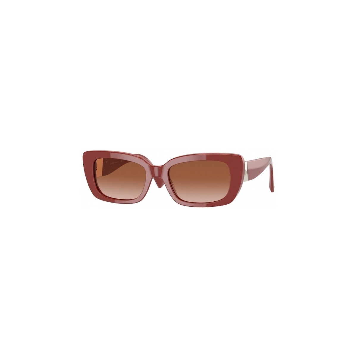 Orologi & Gioielli Donna Occhiali da sole Valentino VA4096 Occhiali da sole, Rosso/Marrone, 52 mm Rosso