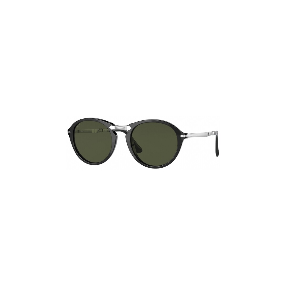 Orologi & Gioielli Occhiali da sole Persol PO3274S Occhiali da sole, Nero/Verde, 50 mm Nero