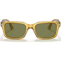 Orologi & Gioielli Occhiali da sole Persol PO3272S Occhiali da sole, Miele/Verde, 53 mm Altri