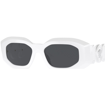 Orologi & Gioielli Occhiali da sole Versace VE4425U Occhiali da sole, Bianco/Grigio, 54 mm Bianco