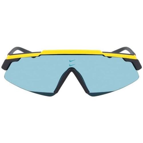 Orologi & Gioielli Occhiali da sole Nike MARQUEE  FN0301 Occhiali da sole, Giallo/Azzurro, 66 mm Giallo