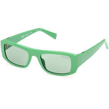 Orologi & Gioielli Occhiali da sole Guess GU8278 Occhiali da sole, Verde/Verde, 51 mm Verde