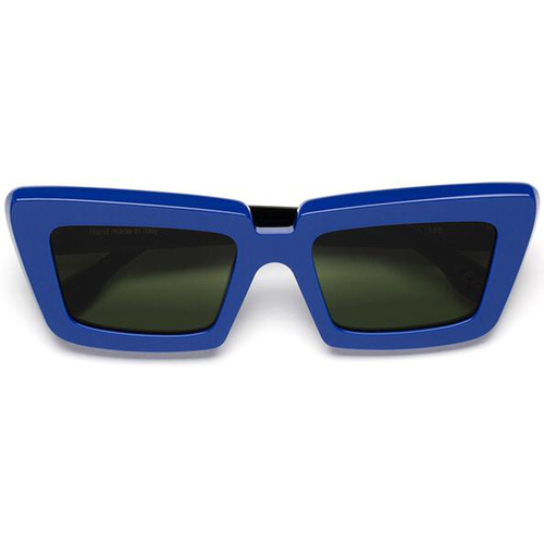 Orologi & Gioielli Occhiali da sole Retrosuperfuture 4XZ Coccodrillo Occhiali da sole, Blu/Verde Blu