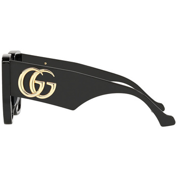 Gucci GG0956S Occhiali da sole, Nero/Grigio, 54 mm Nero