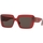Orologi & Gioielli Donna Occhiali da sole Versace VE4384B Occhiali da sole, Rosso/Marrone, 54 mm Rosso