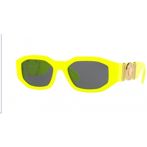 Orologi & Gioielli Occhiali da sole Versace VE4361 Occhiali da sole, Giallo/Grigio, 53 mm Giallo