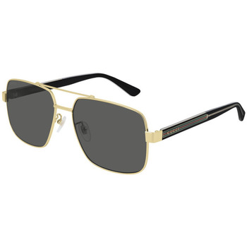 Gucci GG0529S Occhiali da sole, Oro, 60 mm Oro