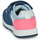 Scarpe Bambina Sneakers basse Geox B ALBEN GIRL Blu / Rosa
