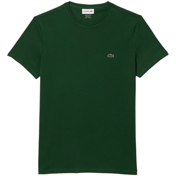 Abbigliamento Uomo T-shirt & Polo Lacoste Regular Fit T-Shirt - Vert Verde