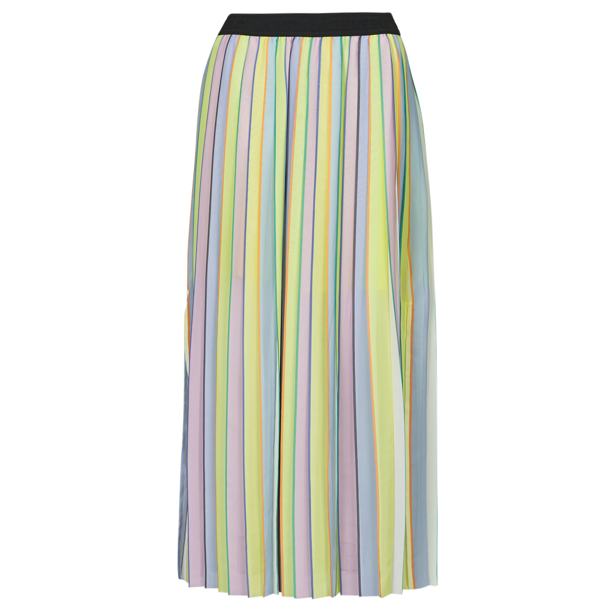 Abbigliamento Donna Gonne Karl Lagerfeld stripe pleated skirt Multicolore
