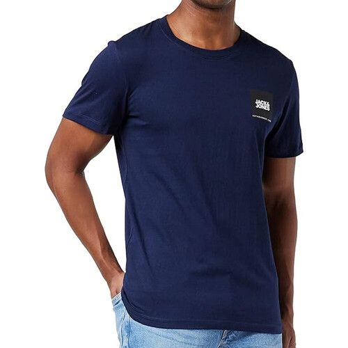 Abbigliamento Uomo T-shirt & Polo Jack & Jones 12246280 Blu