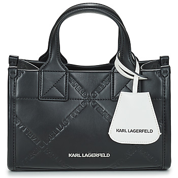 Borse Donna Borse a mano Karl Lagerfeld K/SKUARE SM TOTE EMBOSSED Nero