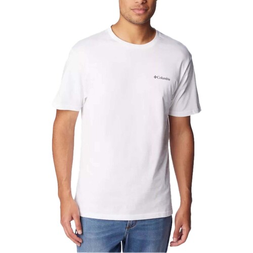Abbigliamento Uomo T-shirt & Polo Columbia Csc Basic Logo™ Short Sleeve Bianco