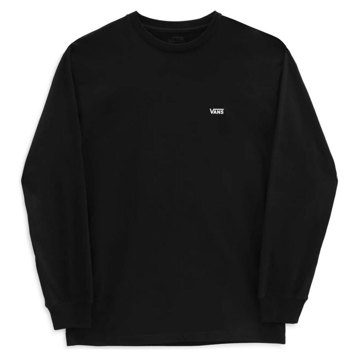 Abbigliamento Uomo T-shirt & Polo Vans VN0A49LC - MN LEFT CHEST HIT LS-Y28 BLACK Nero