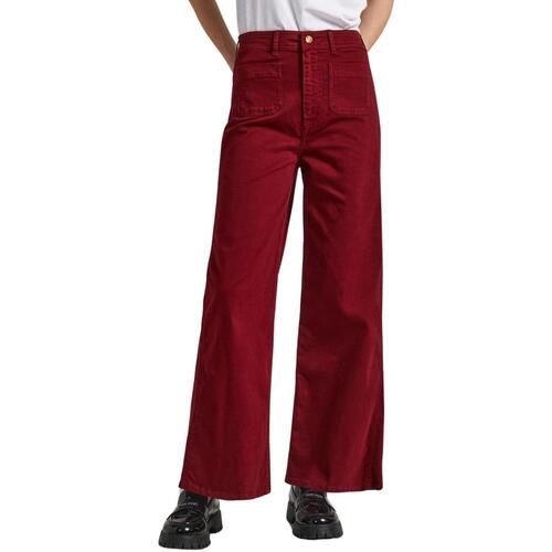 Abbigliamento Donna Pantaloni Pepe jeans  Rosso