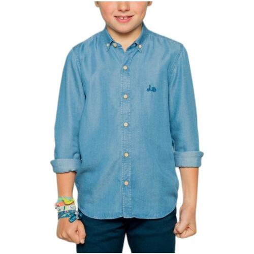 Abbigliamento Bambino Camicie maniche lunghe Scotta  Blu