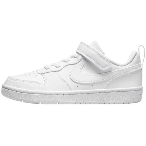 Scarpe Unisex bambino Sneakers Nike ZAPATILLAS NIOS  COURT BOROUGH LOW RECRAFT DV5457 Bianco