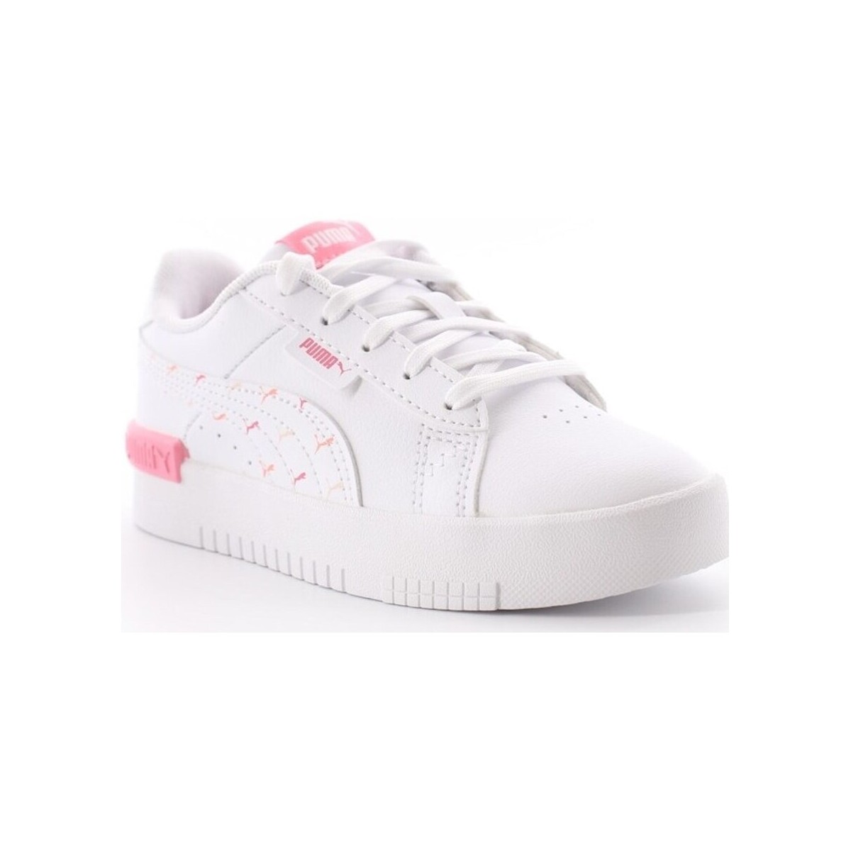 Scarpe Unisex bambino Sneakers basse Puma 394428 Sneakers Bambina Bianco/rosa Bianco