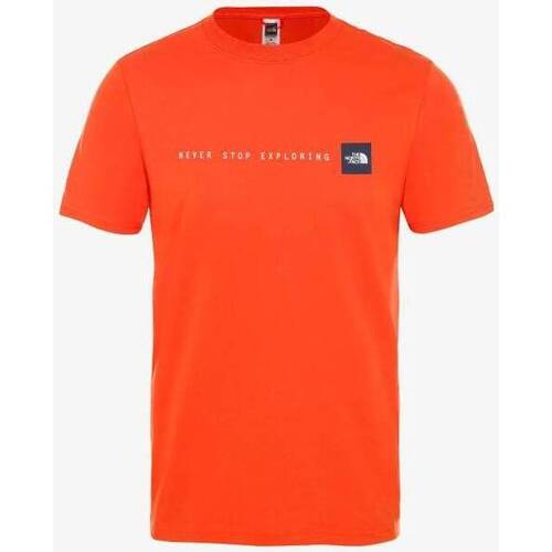 Abbigliamento Uomo T-shirt maniche corte The North Face T-SHIRT UOMO A2TX4EET1 Arancio