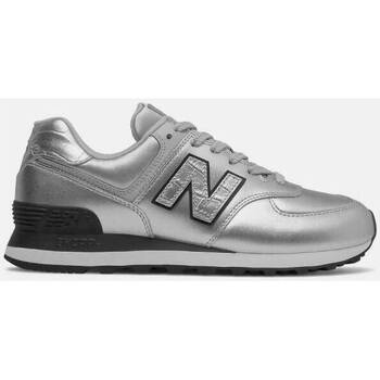 Scarpe Donna Sneakers New Balance SNEAKERS DONNA WL574PN2 Argento