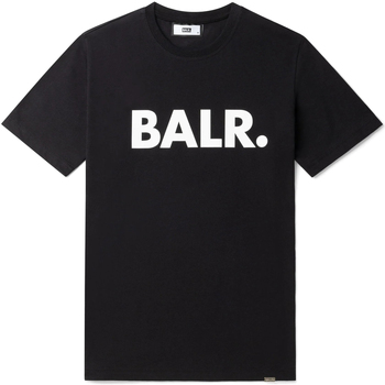 Abbigliamento Uomo T-shirt maniche corte Balr. Brand Straight T-Shirt Nero