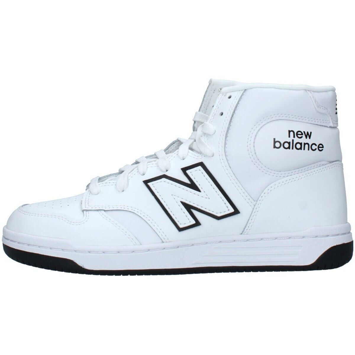Scarpe Sneakers alte New Balance BB480COA Bianco