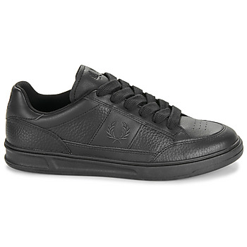 Fred Perry B440 TEXTURED Leather Nero