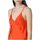 Abbigliamento Donna Top / T-shirt senza maniche Twin Set  Arancio