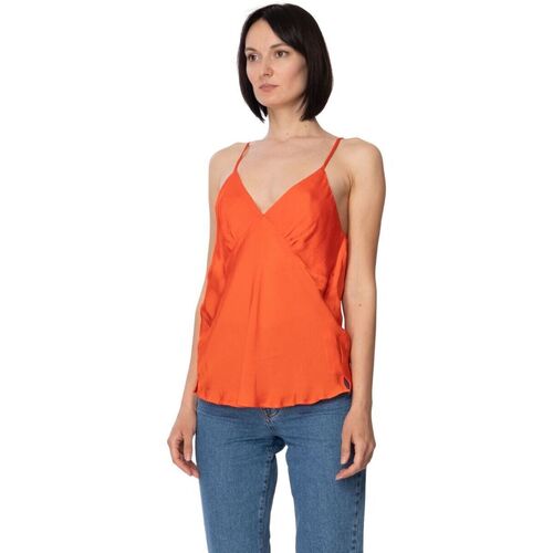 Abbigliamento Donna Top / T-shirt senza maniche Twin Set  Arancio