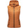 Abbigliamento Donna Gilet / Cardigan Marikoo Gilet piumino ultra leggero con cappuccio da donna Hasenpfote Cannella rustica