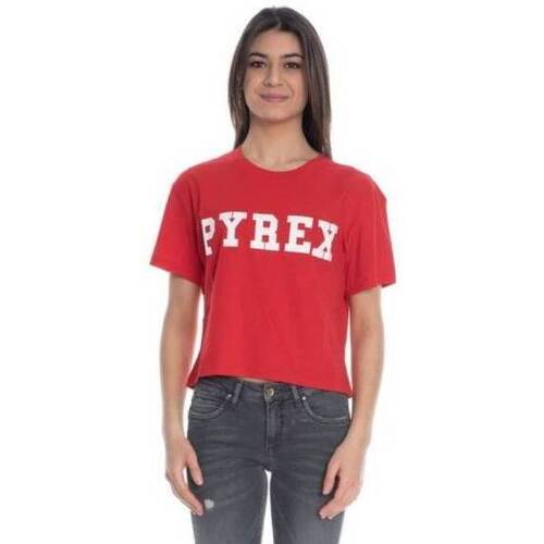 Abbigliamento Donna T-shirt maniche corte Pyrex T-SHIRT DONNA  4222 Rosso