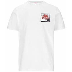 Abbigliamento Uomo T-shirt maniche corte Kappa T-SHIRT UNISEX 381F56W Bianco