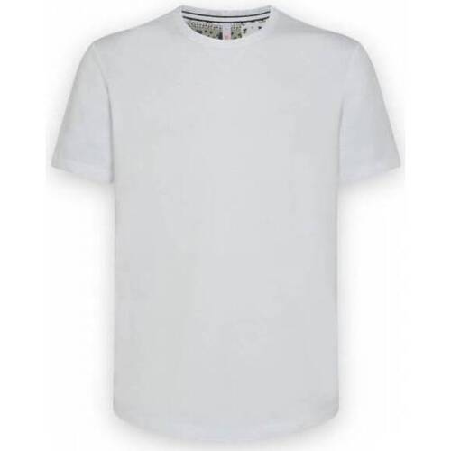 Abbigliamento Uomo T-shirt maniche corte Sun68 T-SHIRT UOMO A33105 Bianco