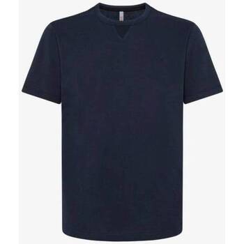 Abbigliamento Uomo T-shirt maniche corte Sun68 T-SHIRT UOMO A33105 Blu