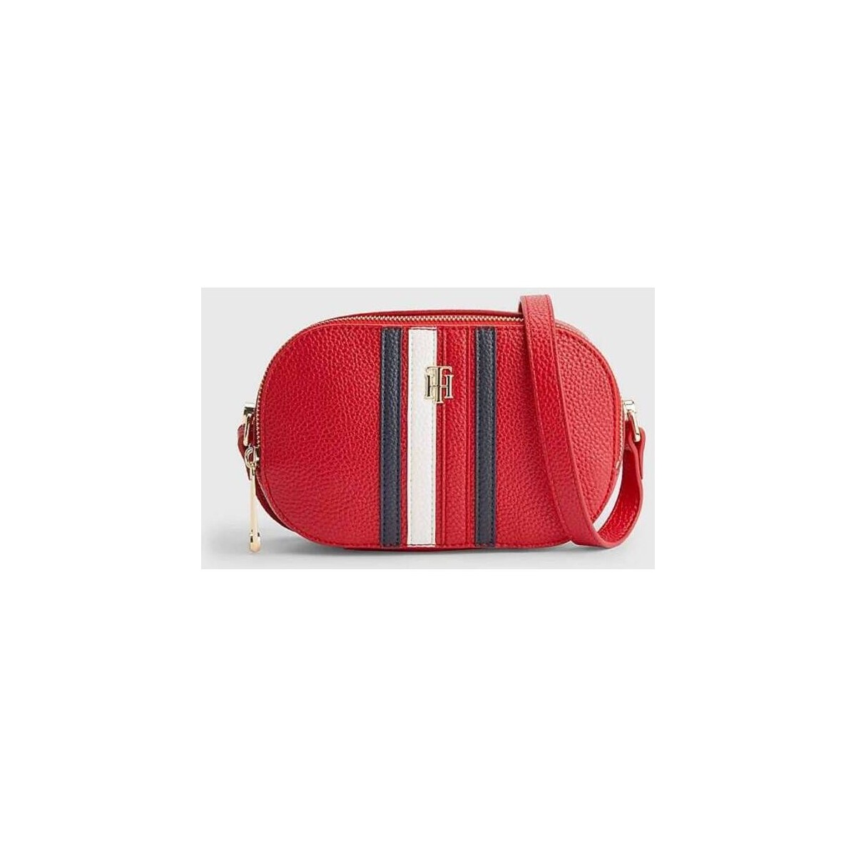 Borse Donna Borse Tommy Hilfiger TOMMY HILFIGER BORSA A TRACOLLA DONNA AW0AW13178 Rosso