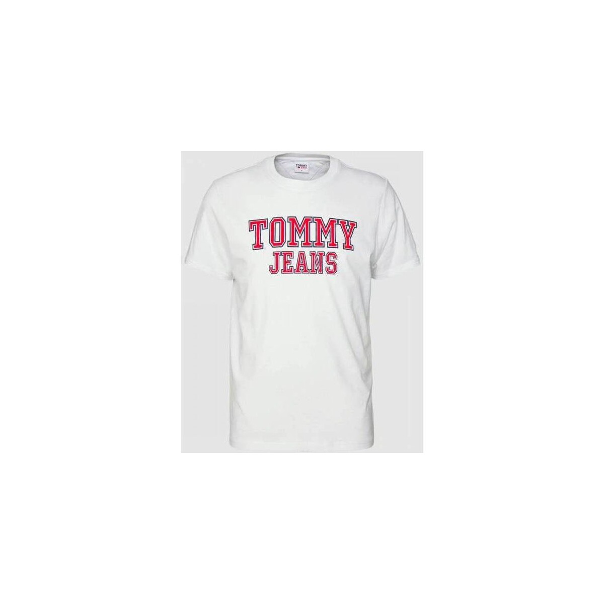 Abbigliamento Uomo T-shirt maniche corte Tommy Hilfiger TOMMY HILFIGER T-SHIRT UOMO DM0DM16405 Bianco