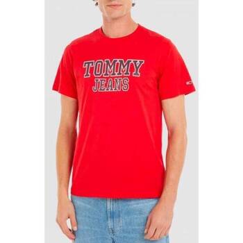Tommy Hilfiger TOMMY HILFIGER T-SHIRT UOMO DM0DM16405 Rosso
