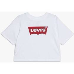 Abbigliamento Bambina T-shirt maniche corte Levi's T-SHIRT BAMBINA E0220 Bianco