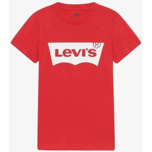 Abbigliamento Bambino T-shirt maniche corte Levi's T-SHIRT BAMBINO E8157 Rosso