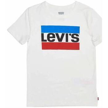 Abbigliamento Bambino T-shirt maniche corte Levi's T-SHIRT BAMBINO E8568 Bianco