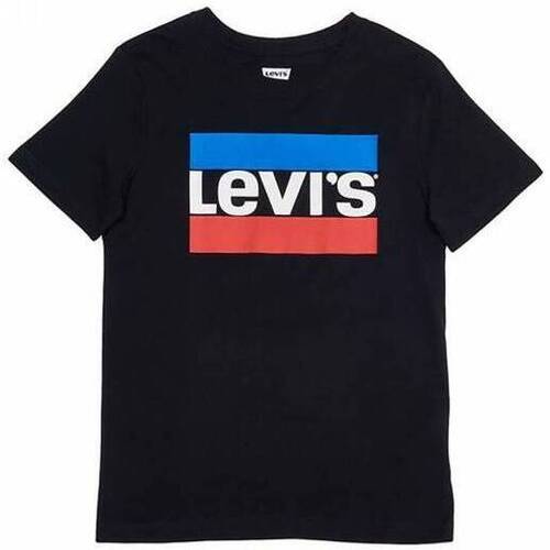 Abbigliamento Bambino T-shirt maniche corte Levi's T-SHIRT BAMBINO E8568 Nero