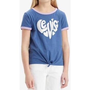 Abbigliamento Bambina T-shirt maniche corte Levi's T-SHIRT BAMBINA EH123 Blu