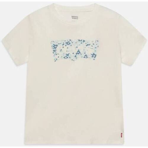 Abbigliamento Bambina T-shirt maniche corte Levi's T-SHIRT BAMBINA EH153 Bianco
