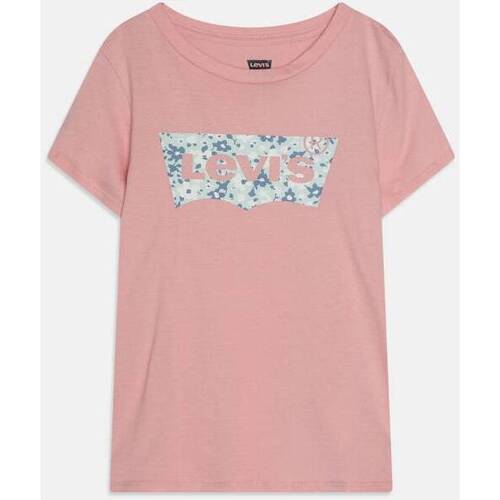 Abbigliamento Bambina T-shirt maniche corte Levi's T-SHIRT BAMBINA EH153 Rosa