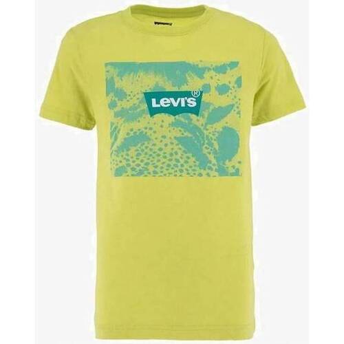 Abbigliamento Bambino T-shirt maniche corte Levi's T-SHIRT BAMBINO EH804 Verde