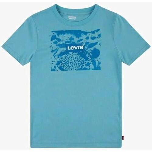 Abbigliamento Bambino T-shirt maniche corte Levi's T-SHIRT BAMBINO EH804 Marine