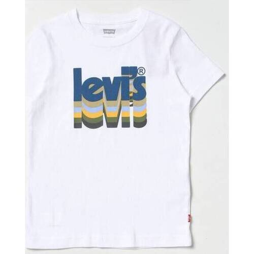 Abbigliamento Bambino T-shirt maniche corte Levi's T-SHIRT BAMBINO 83H892 Bianco