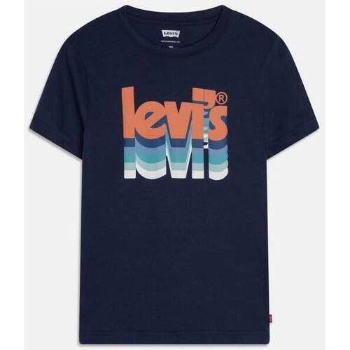 Abbigliamento Bambino T-shirt maniche corte Levi's T-SHIRT BAMBINO 83H892 Blu