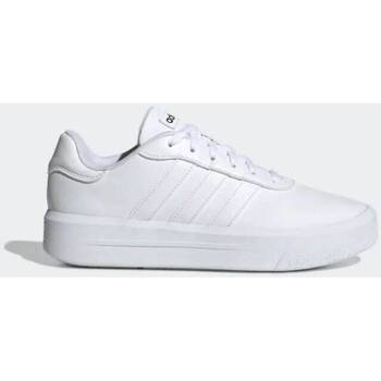 Scarpe Donna Sneakers adidas Originals SNEAEKERS COURT PLATFORM GV9000 Bianco