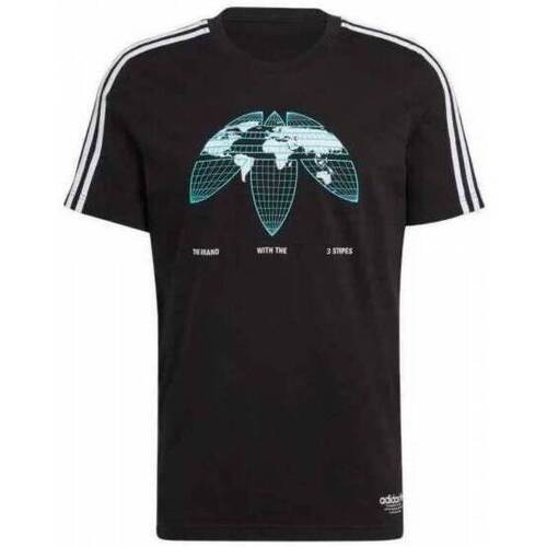 Abbigliamento Uomo T-shirt maniche corte adidas Originals T-SHIRT UOMO HF4906 Nero